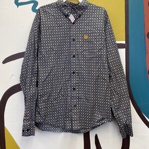 Boys Size 14, Cinch Button Up